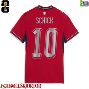 Tjeckien Patrik Schick #10 Hemmatröja Dam VM 2026 Kortärmad